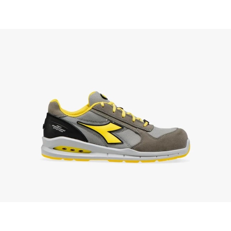 SCARPA DIADORA RUN NET AB LOW GRAY/ALUMINIUM S1PS N. 46