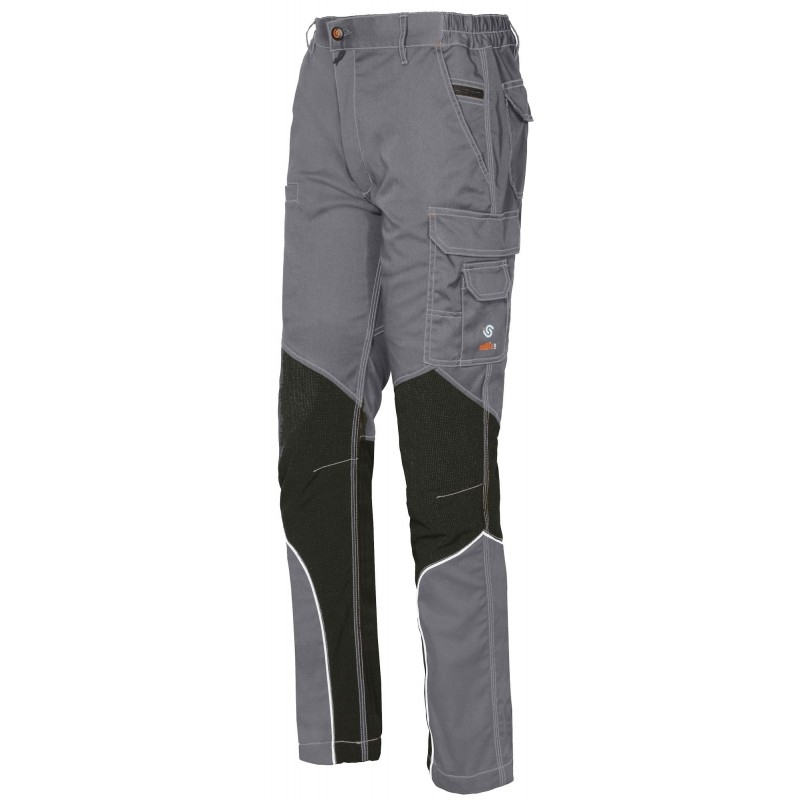 Pantalone Issaline Extreme Grigio Chiaro Stretch Slim Fit