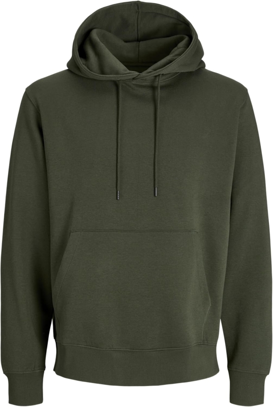 FELPA CON CAPPUCCIO JERZEES JS996M VERDE MILITARE TG M