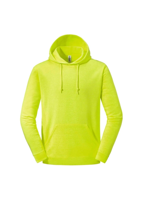 Felpa Con Cappuccio Jerzees Js996m Verde Safety