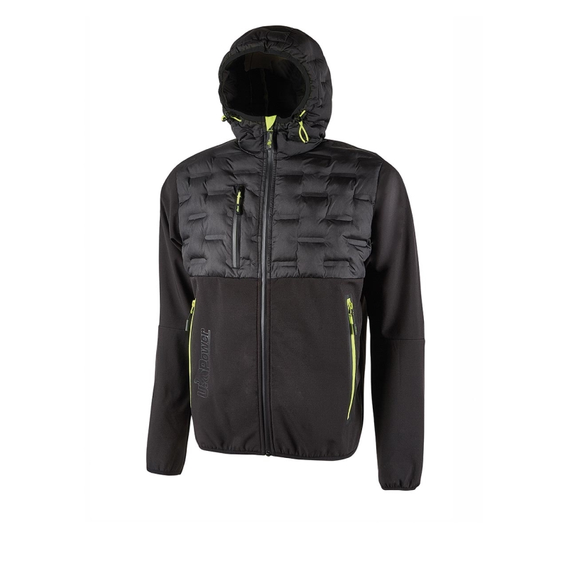 Giacca U Power Spock Black Carbon TG. XXL