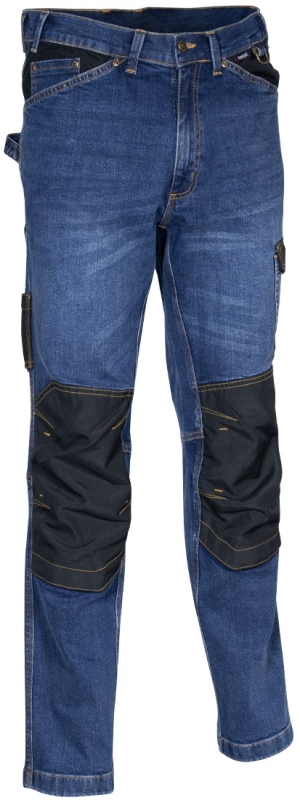 Pantalone Jeans Cofra Vilches TG. 50 BLU Scuro Cotone