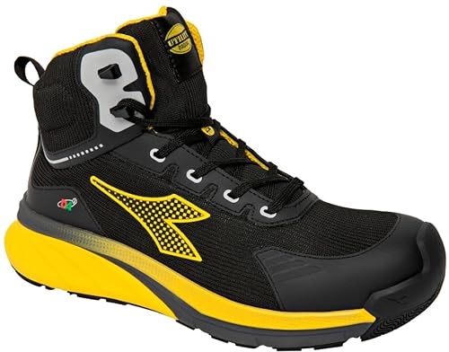 SCARPA DIADORA VORTEX S3S MID NERO/GIALLO N 43