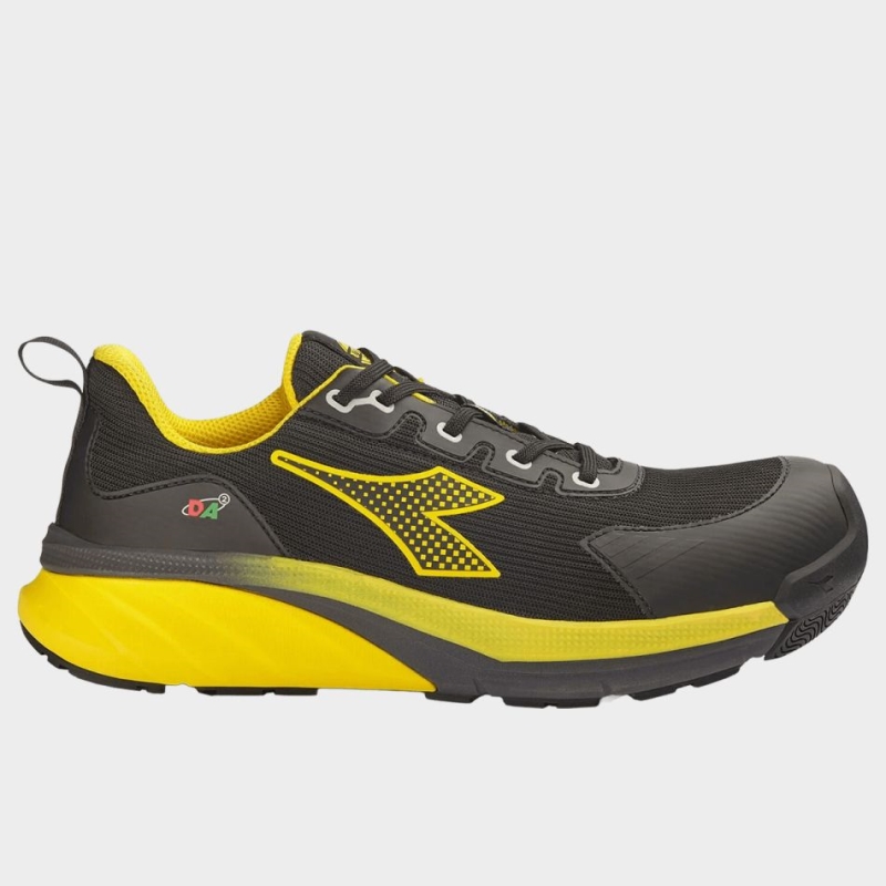Scarpa Diadora Vortex S3S Nero/Giallo N 44