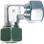 Raccordo Intermedio A Gomito INOX 316 8L Tubo 8