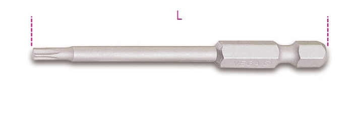 Inserto Torx Beta 862Tx/L Tipo Lungo Esagono 1/4