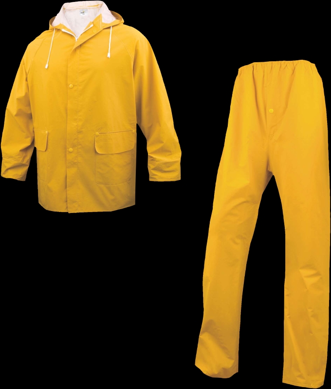 Completo Antipioggia Giallo ART. 304 TG L