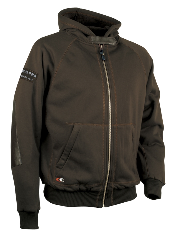 Felpa Cofra Amsterdam MARRONE2XL