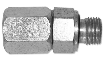 Niples Maschio+Femmina Girevole 1/8- 7/16JIC