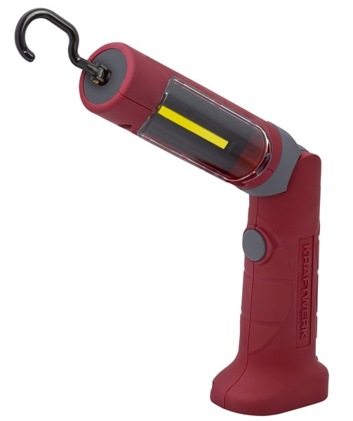 Torcia 3W COB LED 3,7V Batteria LI-Polymer Ricaricabile