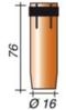 Ugello Conico D.16 PLUS400/500