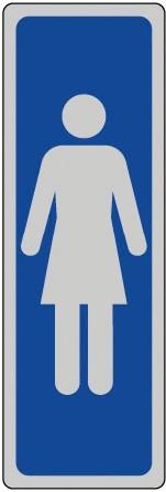 Adesivo CM.15X5 WC Donne
