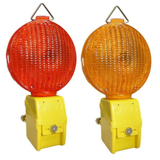 Lampeggiatore da Cantiere Monolux Rosso