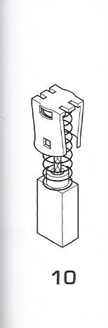 Spazzola Hilti 5X8X18/15 con Autostacco