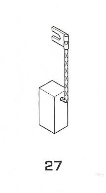 Spazzola Rupes 6X7X14