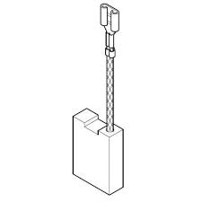 Spazzola AEG 6X12,5X21