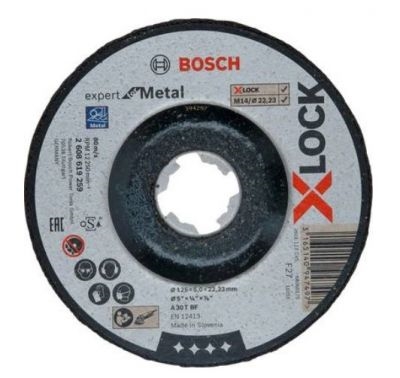 Disco da Sbavo x-Lock Metal 125X6 Ferro