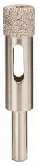 Fresa Diamantata A Secco D.12 con Perno 6,3 MM