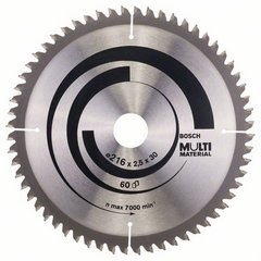 Disco Circolarebosch Multimateriale MU 216X30-60