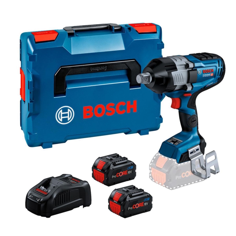 Avvitatore Bosch GDS 18V-1600HC 2 Batt Procore 8AH