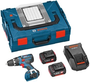 Trapano A Batteria Bosch GSR18-V-EC-L 2 batterie 3Ah (LED)DY