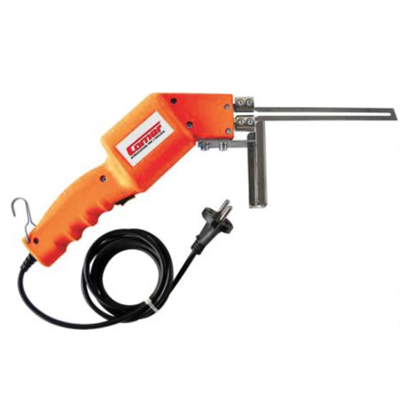 Coltello A Caldo per Cappotti Lama 150 mm. Slitta E Filo