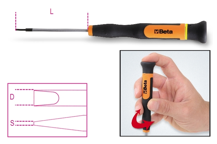 Microgiravite Beta 1257LP A Lama Piatta 4X60