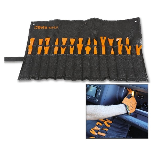 KIT Beta ART. 1479/B27 27 Attrezzi in Nylon per Pioli