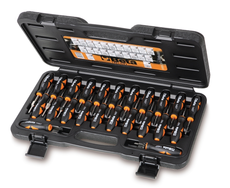 Assortimento 23 Utensili Sblocco Connett. Elett. BETA497/C23