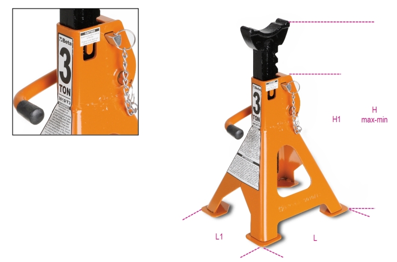 Coppia Cavalletti Beta 3010/T6