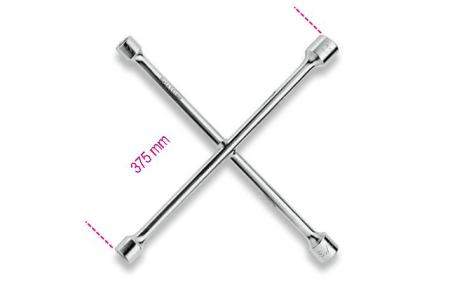 Chiave Croce M1/2 979 17-19-22+QUADRO Maschio 1/2