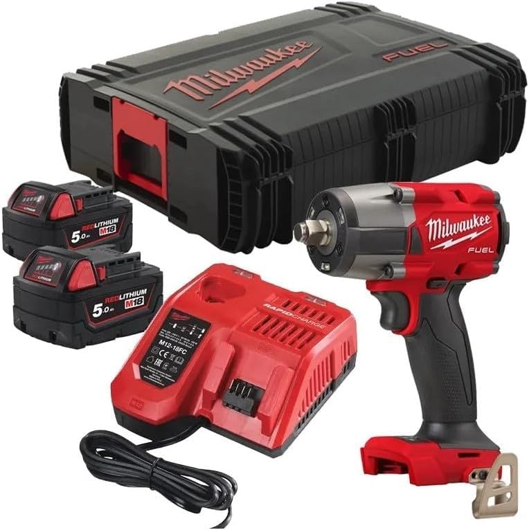 Avvitatore Impulsi Milw. 18V 1/2' FMTIW2F12 Fuel 2 Batt 5AH